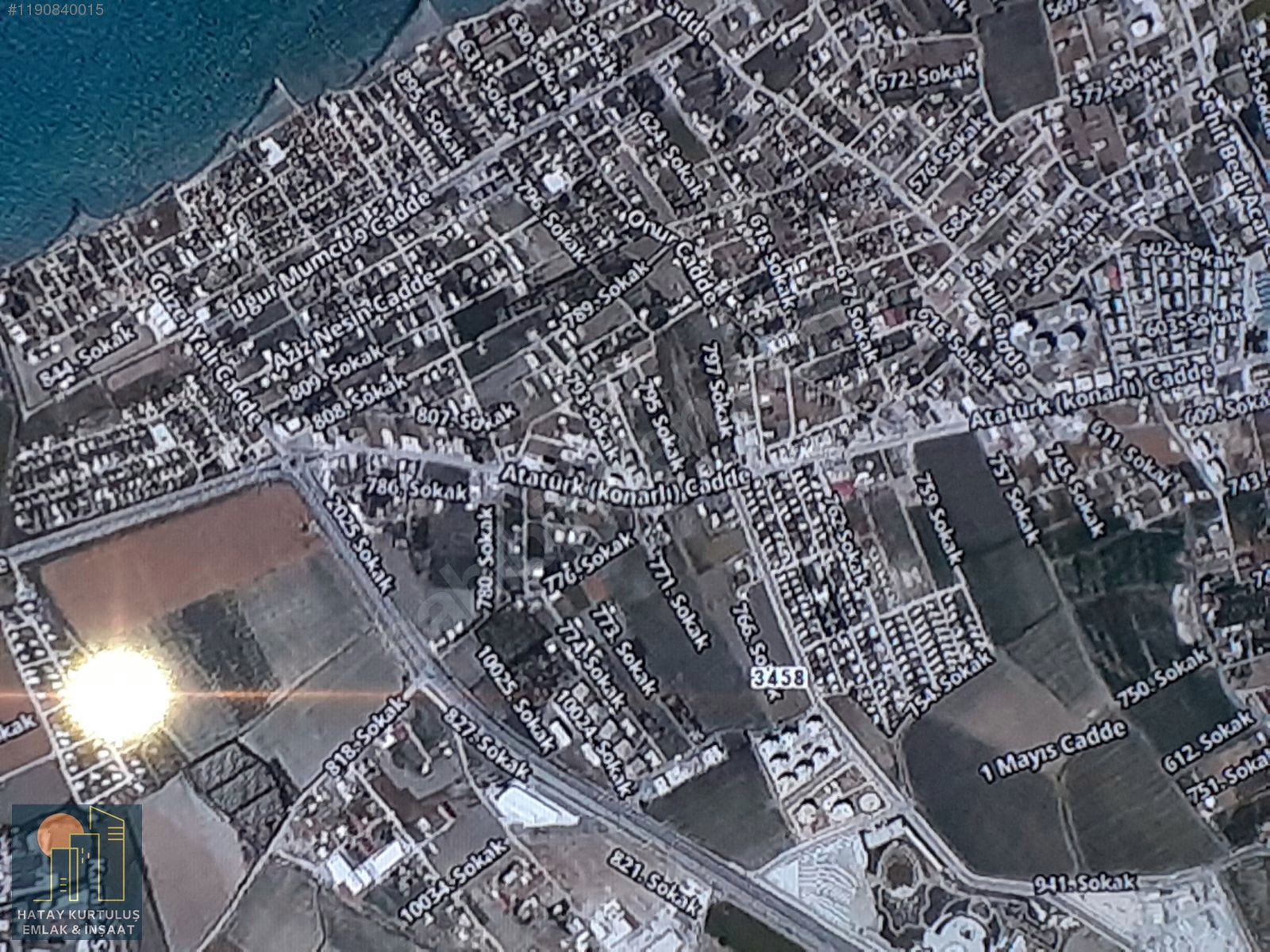KURTULUŞ EMLAKTAN KARAAĞAÇ CUMHURİYET MAHAL.322 M2 SATILIK ARSA - HATAY ARSUZ fotoğraf 2